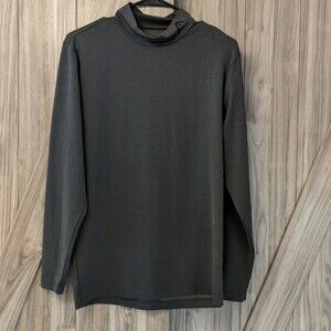 Head Men's Long Sleeve Mock Neck Performance Shirt Size Medium